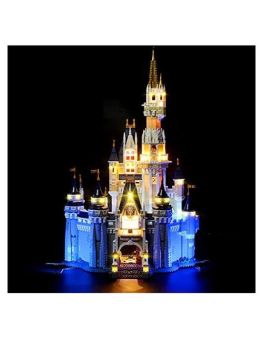 Kit de Luz LED GEAMENT para Lego 71040 Castillo Disney
