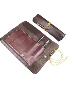 Bolsa de Herramientas Plegable Yountiger de Imitación de Cuero 2