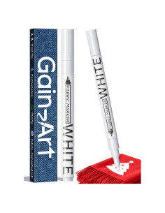 Marcador de Tela Blanco Gain-Art 0.7mm - Paquete de 2