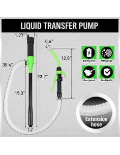 Bomba de Transferencia de Líquido a Batería SWANLAKE 9.1 L/min 2
