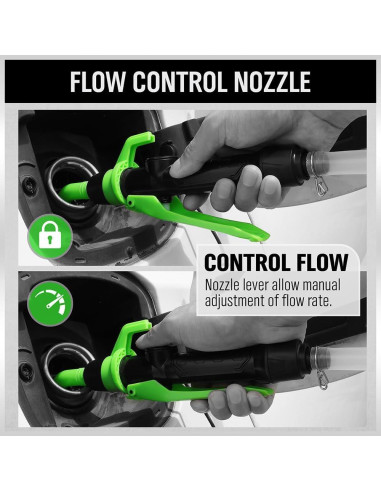 Bomba de Transferencia de Líquido a Batería SWANLAKE 9.1 L/min