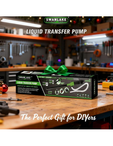 Bomba de Transferencia de Líquido a Batería SWANLAKE 9.1 L/min