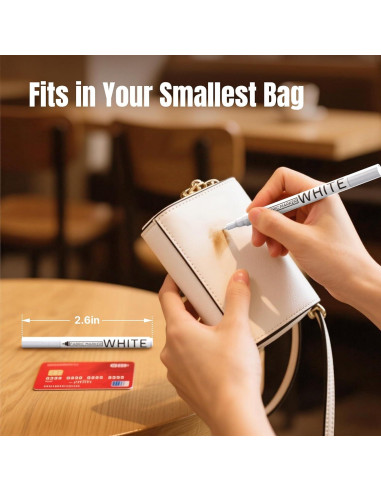 Marcador de Tela Blanco Gain-Art 0.7mm - Paquete de 2