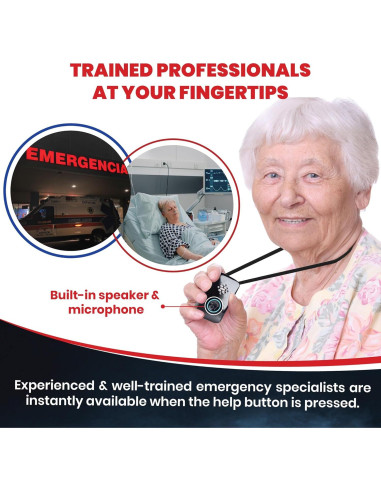 Dispositivo de Alerta Médica Home&Wellness - Sin Detección de Caídas - Batería de Larga Duración