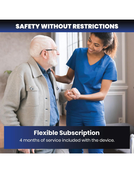 Dispositivo de Alerta Médica Home&Wellness - Sin Detección de Caídas - Batería de Larga Duración
