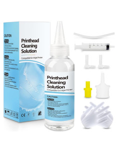 Kit de limpieza de cabezales de impresión Wawocs 100 ml para Epson HP Canon