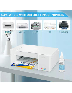 Kit de limpieza de cabezales de impresión Wawocs 100 ml para Epson HP Canon 2