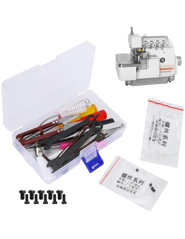 Kit de Herramientas para Máquina de Coser Overlock - 15 Piezas