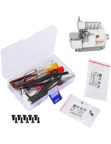 Kit de Herramientas para Máquina de Coser Overlock - 15 Piezas