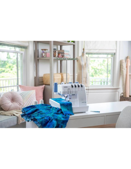 Máquina de Coser Overlock Brother AIRFLOW 3000 con Hilo