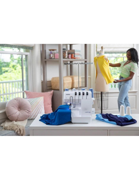 Máquina de Coser Overlock Brother AIRFLOW 3000 con Hilo