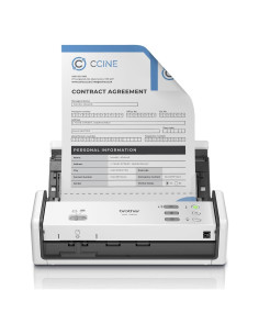 Escáner Compacto Brother ADS-1350W Inalámbrico 30ppm Doble Cara