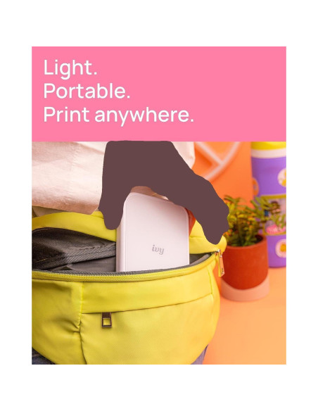 Impresora de Fotos Mini Canon IVY 2 - ZINK Adhesiva 110 Hojas