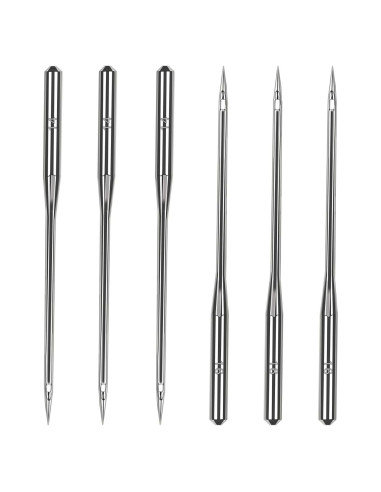 60 Agujas Universales HLARTNET 90/14 y 100/16 para Coser