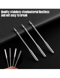 60 Agujas Universales HLARTNET 90/14 y 100/16 para Coser 2