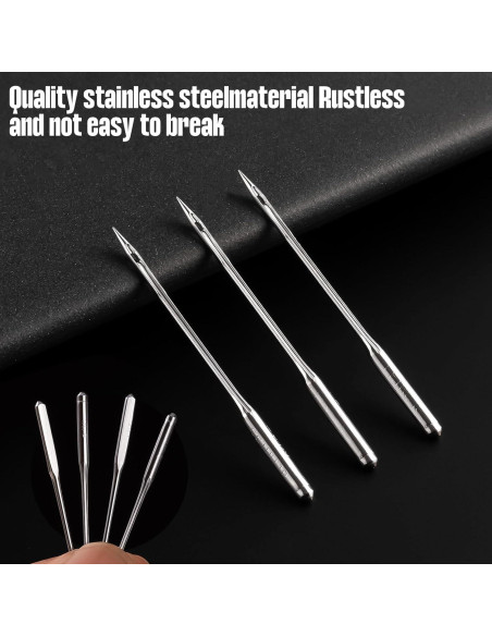 60 Agujas Universales HLARTNET 90/14 y 100/16 para Coser