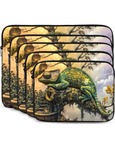 Funda para Laptop de 10 Pulgadas WBQLSL Negra con Protección 2