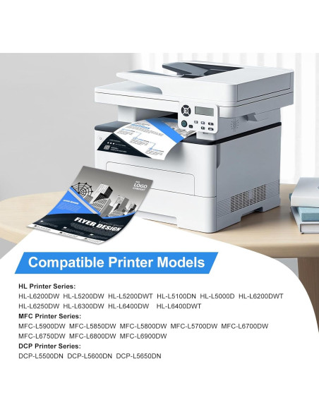 Cartucho de Tóner TN850 Alto Rendimiento HenceBuy - Paquete de 2