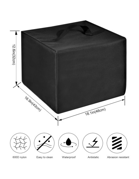 Cubierta de Polvo Nylon Impermeable para Impresora Brother MFC-L2900DW
