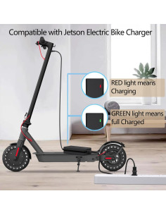 Cargador 42V 2A para Scooter Eléctrico Jetson y Bicicletas 2
