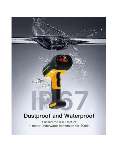 Escáner de Códigos de Barras Inateck BCST-75 IP67 Inalámbrico 2