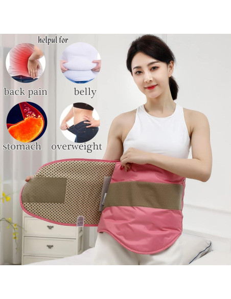 Cinturón de Sauna Calentador V ddhoger con Masaje Vibratorio