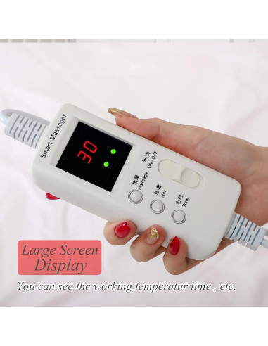 Cinturón de Sauna Calentador V ddhoger con Masaje Vibratorio