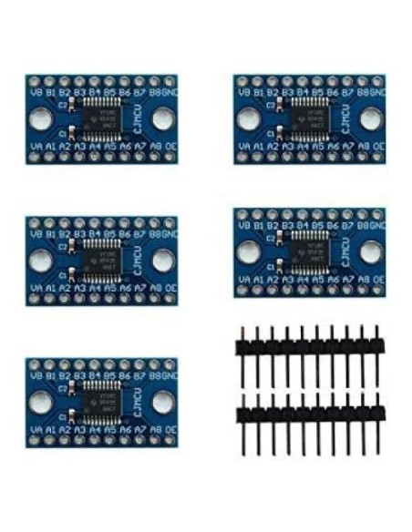 Módulo de Conversión de Nivel Lógico DEVMO TXS0108E 5pcs 8 Canales