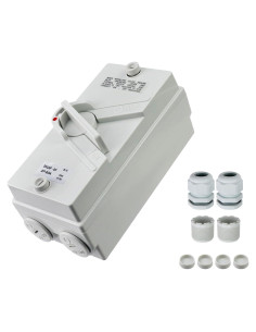 Interruptor de Desconexión de Motor Antrader 63A 220V IP66