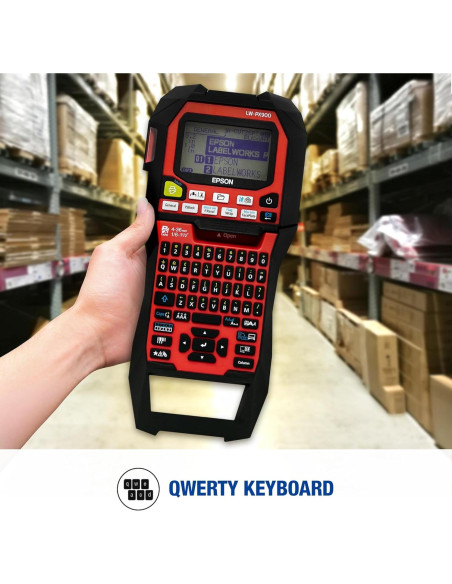 Impresora de Etiquetas Portátil Epson LABELWORKS LW-PX900PCD