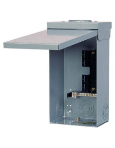 Centro de Carga Siemens W0408ML1125U 125A 8 Circuitos Gris