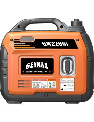 Generador Inversor GENMAX GM2200i 2200W Gasolina Ecológico