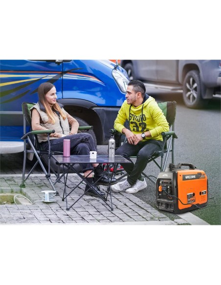Generador Inversor GENMAX GM2200i 2200W Gasolina Ecológico