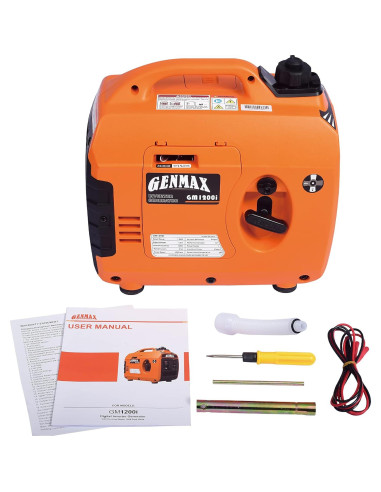 Generador Inversor GENMAX GM1200i 1000W Gasolina Portátil