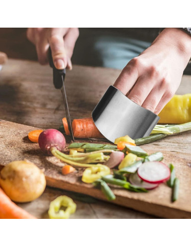 Protector de Dedos de Acero Inoxidable Genérico 4 Piezas