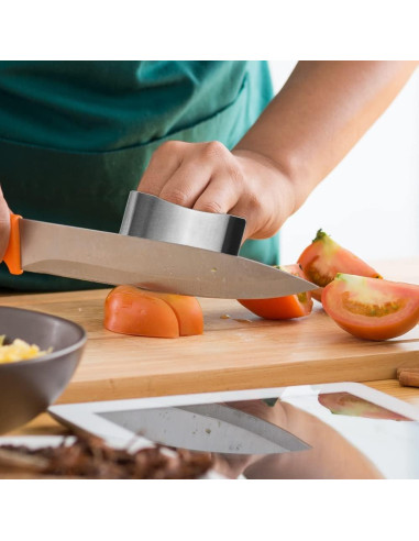 Protector de Dedos de Acero Inoxidable Genérico 4 Piezas