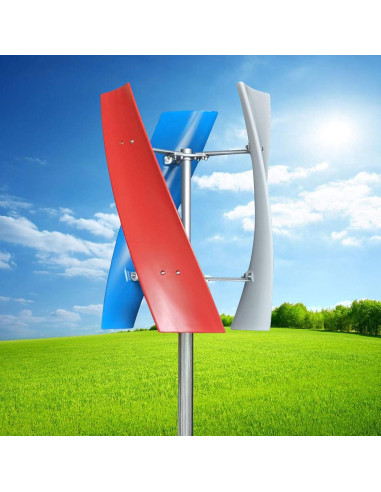 Generador de Turbina Eólica Aohuada 400W 12V/24V 3 Aspas