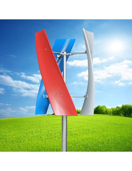 Generador de Turbina Eólica Aohuada 400W 12V/24V 3 Aspas