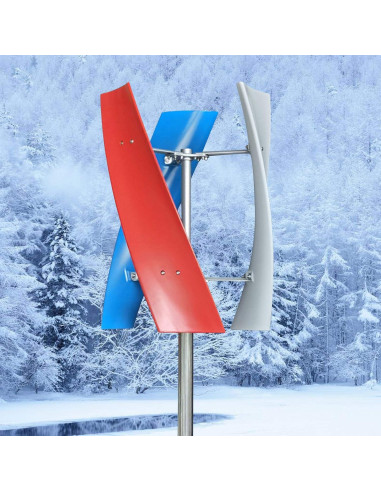 Generador de Turbina Eólica Aohuada 400W 12V/24V 3 Aspas