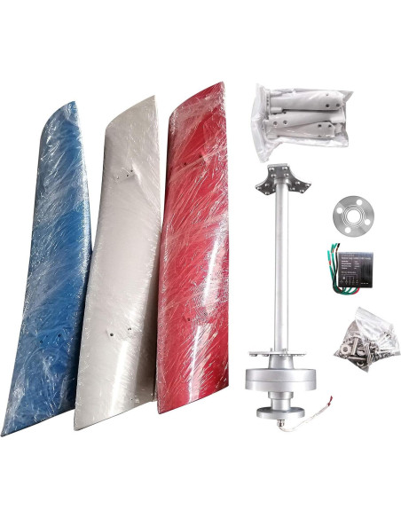 Generador de Turbina Eólica Aohuada 400W 12V/24V 3 Aspas