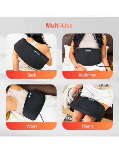 Almohadilla Térmica Eléctrica Comfier CF-6006N con Masaje