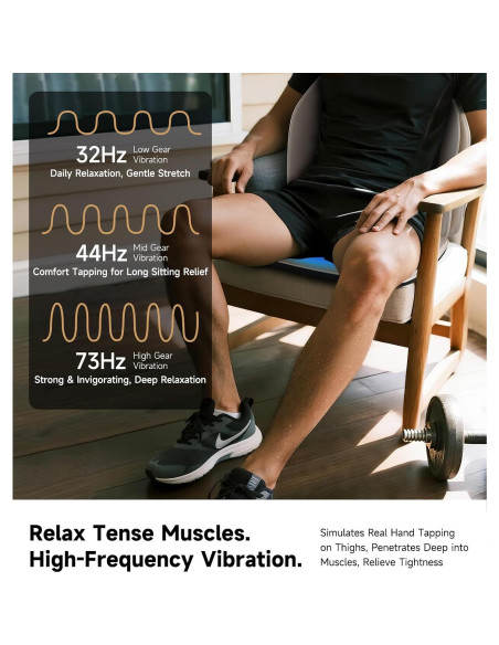 Almohadilla de Masaje Shiatsu Elite con Calor - 4D, Vibración, Compresión