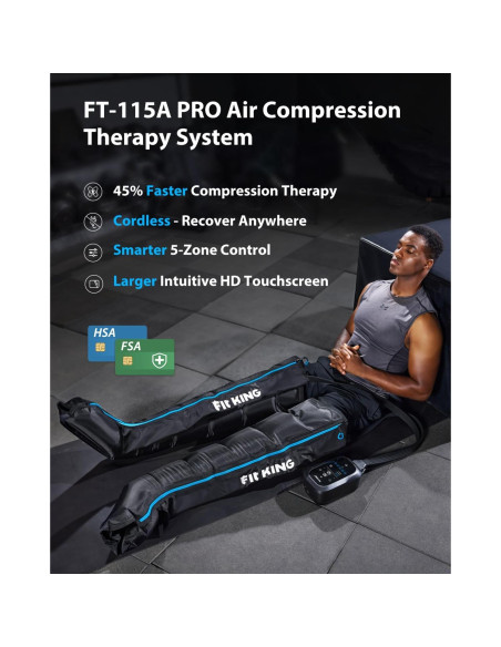 Botas de Compresión FIT KING FT-115A Mediana para Recuperación