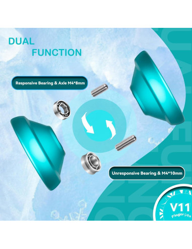 Yo-Yo Profesional V11 MagicYoyo + K1 para Principiantes