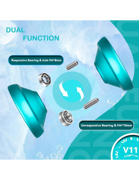 Yo-Yo Profesional V11 MagicYoyo + K1 para Principiantes