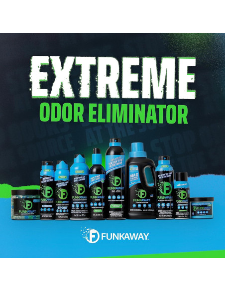 FunkAway Sport Spray Eliminador de Olores 96.39 ml - Paquete de 2