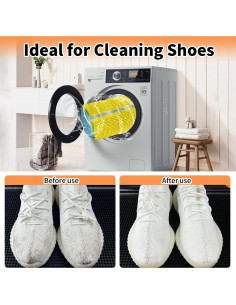 Bolsa de Limpieza de Zapatos EVERSHIO XX-Large Amarilla 2