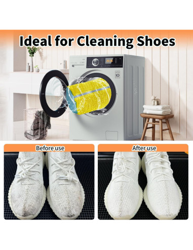 Bolsa de Limpieza de Zapatos EVERSHIO XX-Large Amarilla