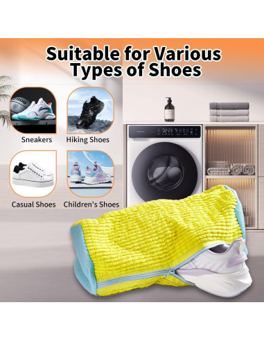 Bolsa de Limpieza de Zapatos EVERSHIO XX-Large Amarilla
