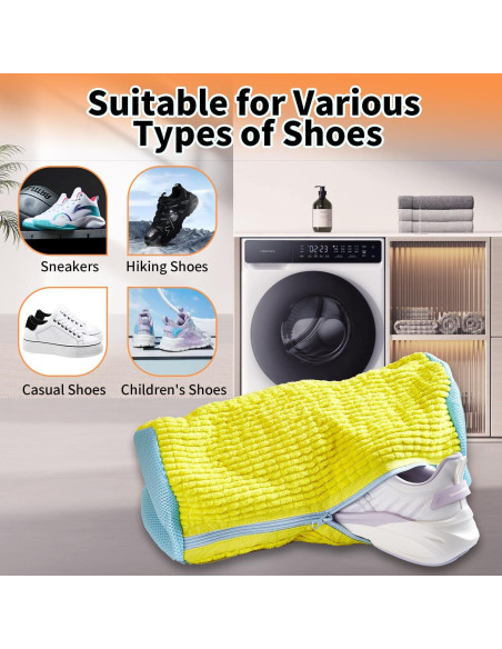 Bolsa de Limpieza de Zapatos EVERSHIO XX-Large Amarilla